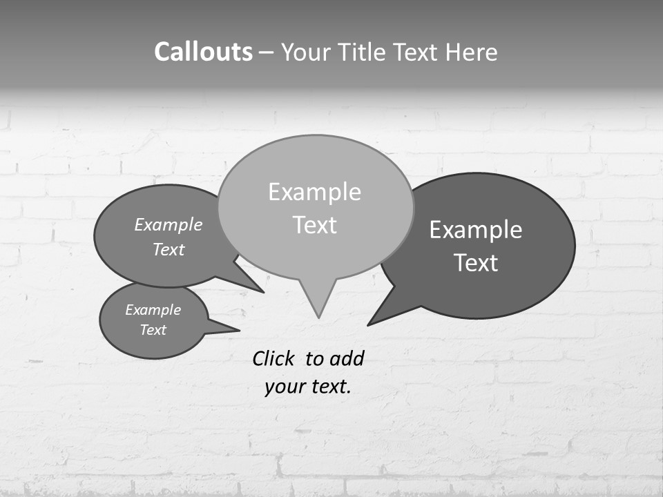 Abstracts Construction White PowerPoint Template