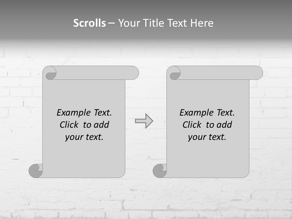 Abstracts Construction White PowerPoint Template