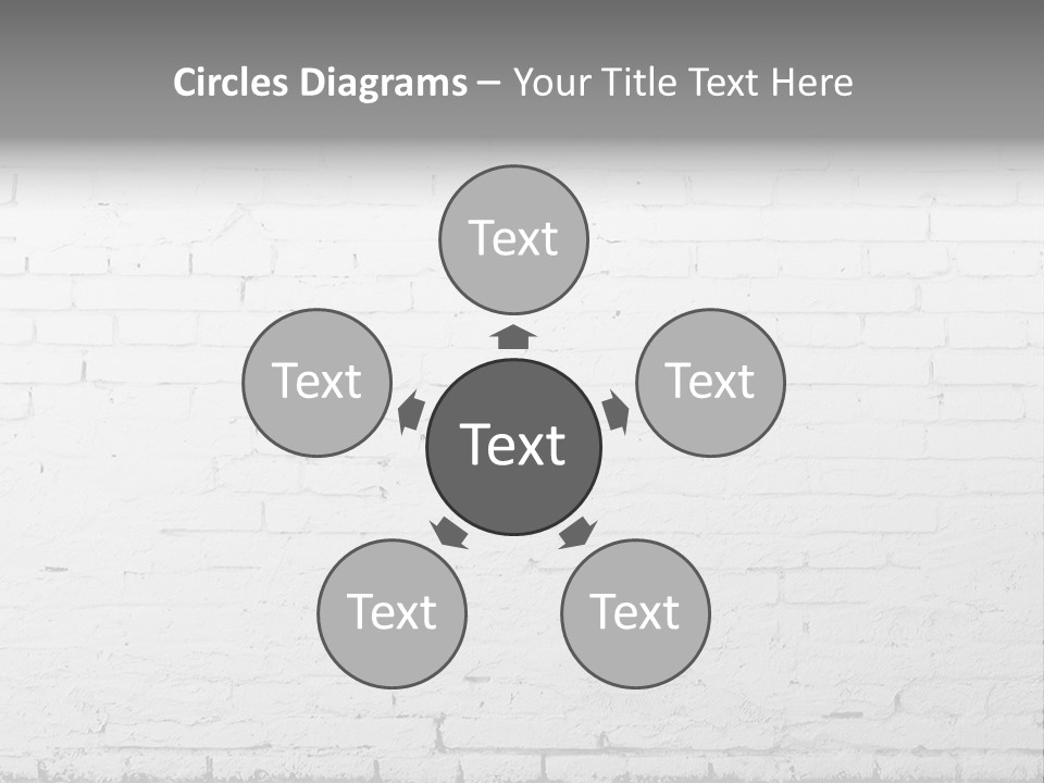 Abstracts Construction White PowerPoint Template