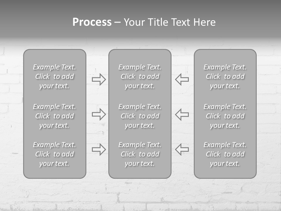 Abstracts Construction White PowerPoint Template