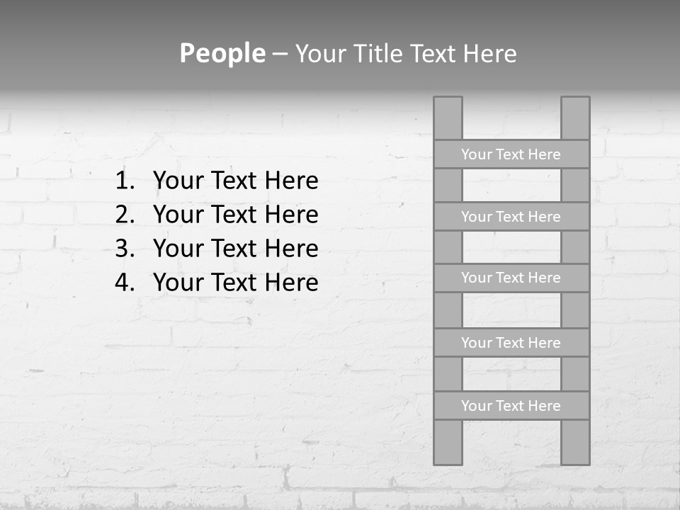 Abstracts Construction White PowerPoint Template