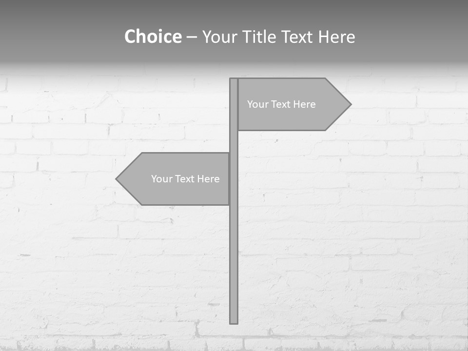 Abstracts Construction White PowerPoint Template