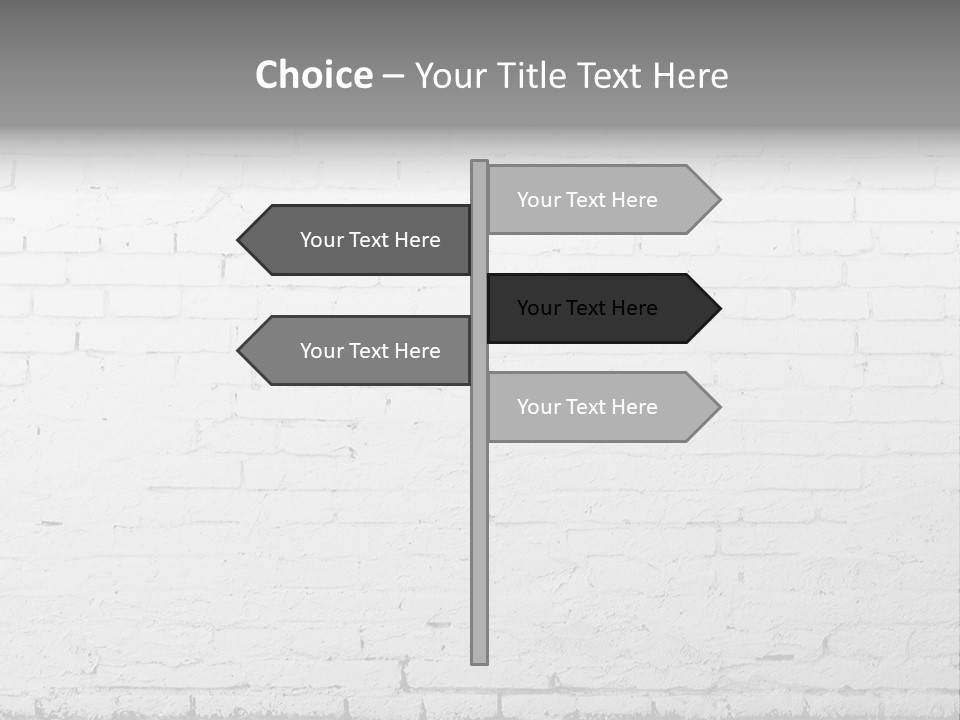 Abstracts Construction White PowerPoint Template