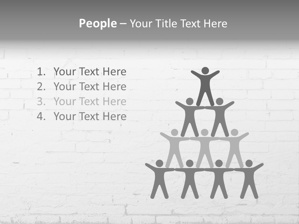 Abstracts Construction White PowerPoint Template