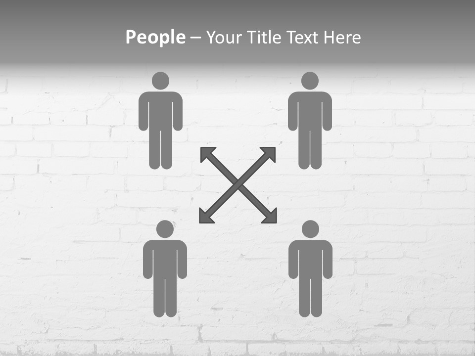 Abstracts Construction White PowerPoint Template