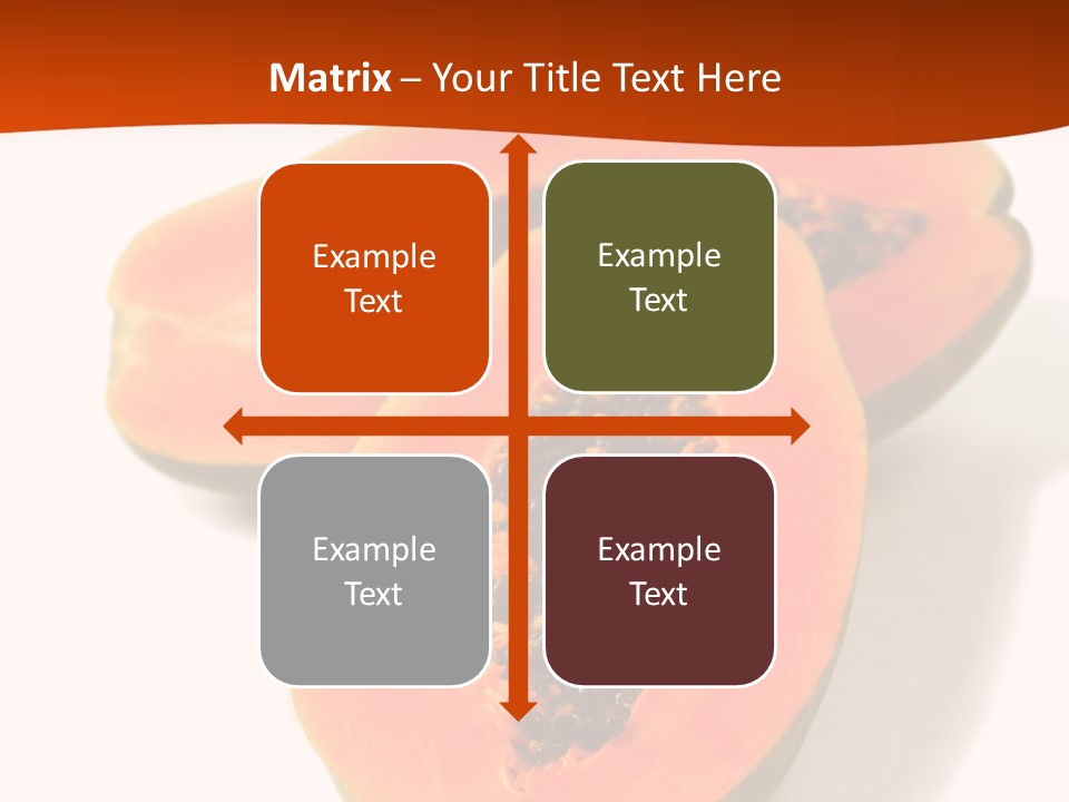 Tasty Freshness Dessert PowerPoint Template