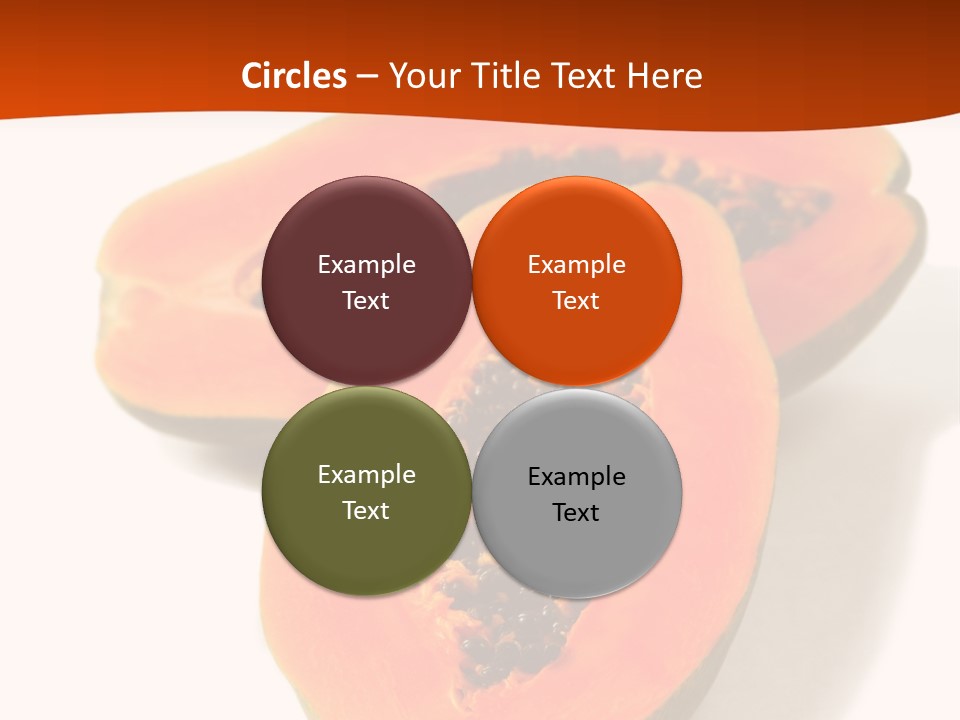 Tasty Freshness Dessert PowerPoint Template