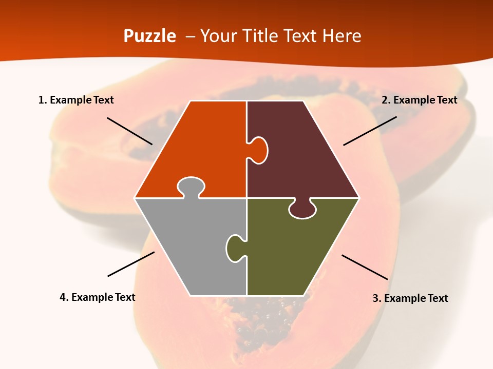 Tasty Freshness Dessert PowerPoint Template