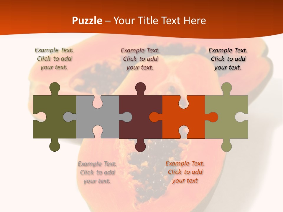 Tasty Freshness Dessert PowerPoint Template