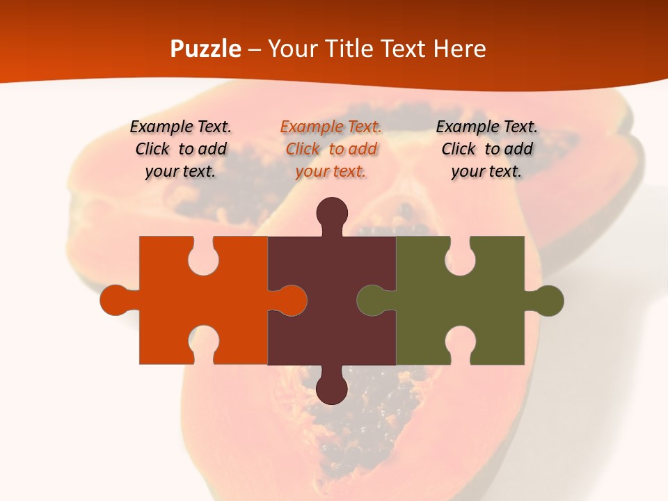 Tasty Freshness Dessert PowerPoint Template