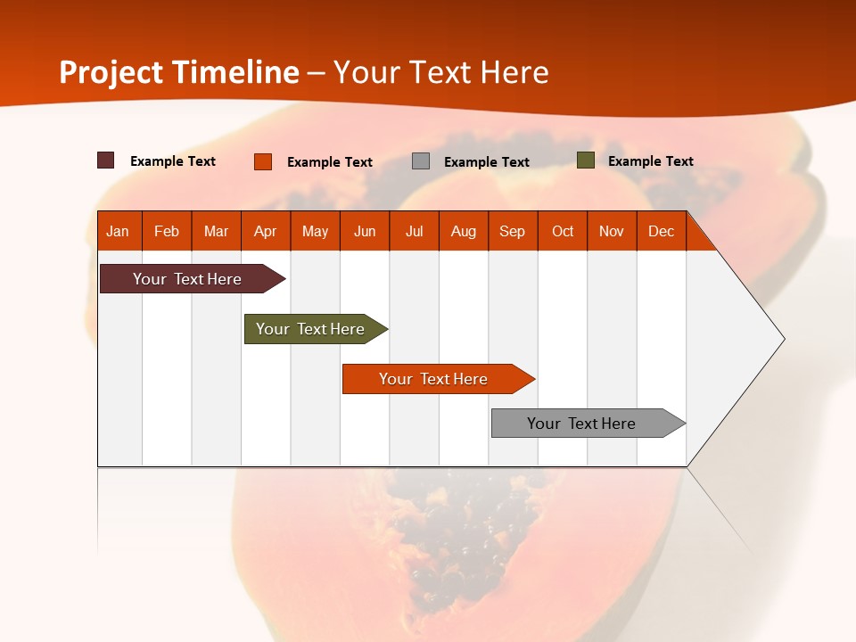 Tasty Freshness Dessert PowerPoint Template
