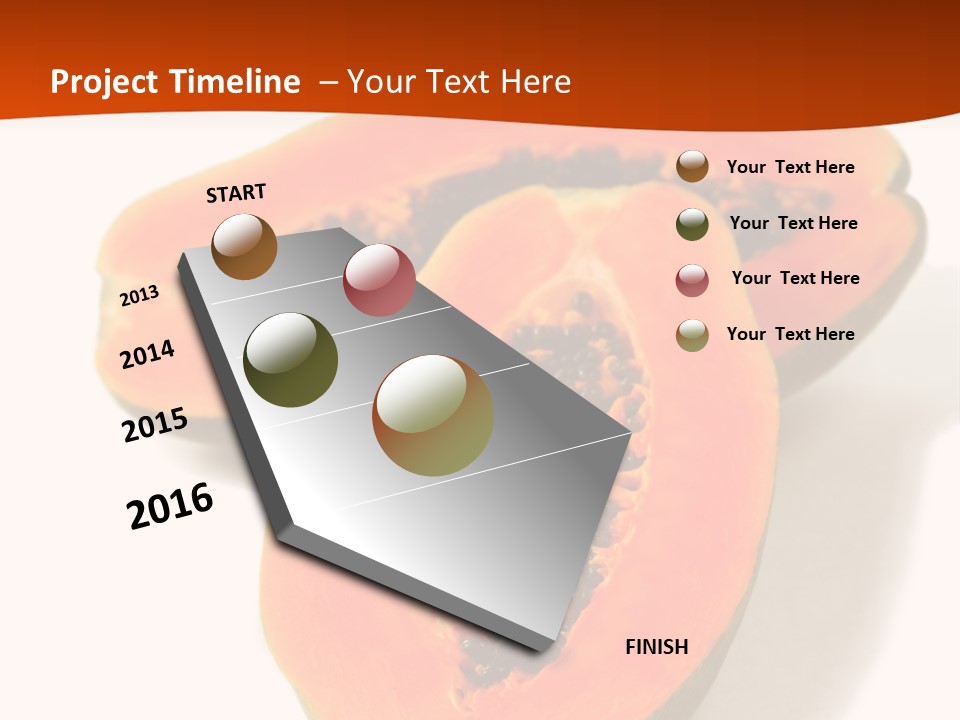 Tasty Freshness Dessert PowerPoint Template