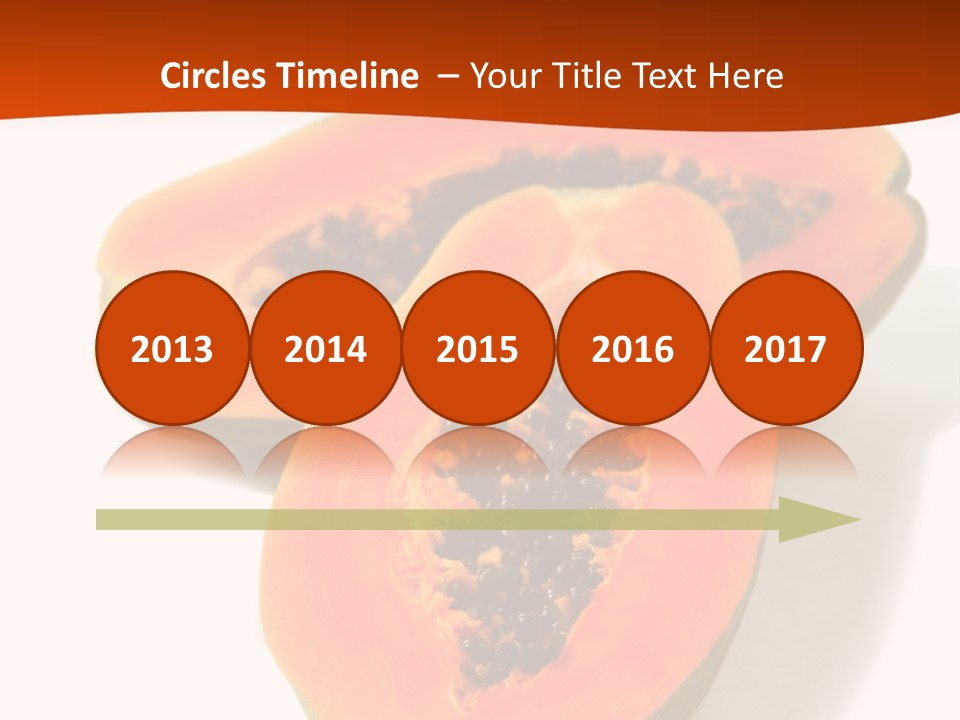 Tasty Freshness Dessert PowerPoint Template