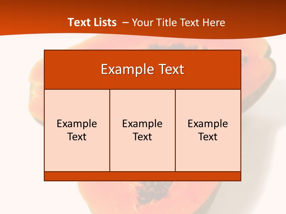 Tasty Freshness Dessert PowerPoint Template