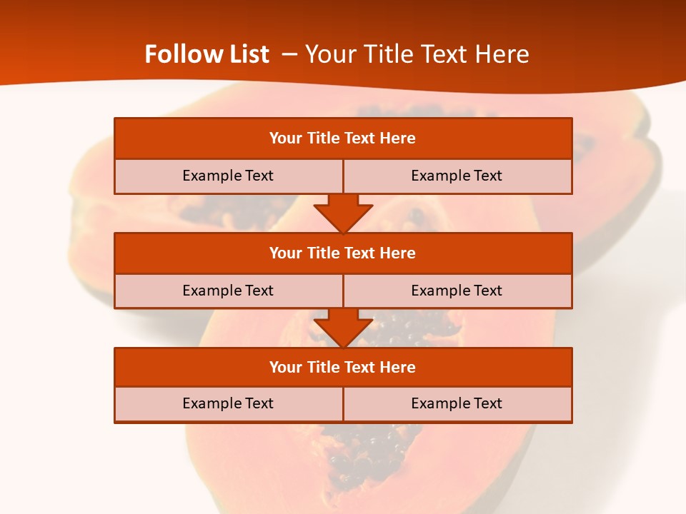 Tasty Freshness Dessert PowerPoint Template