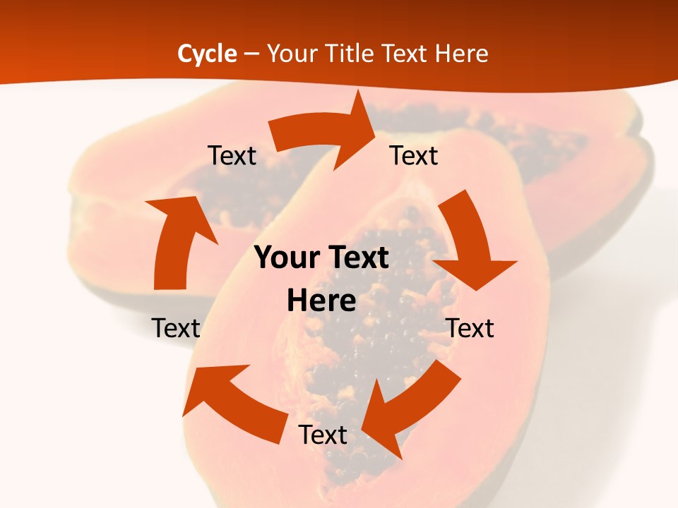 Tasty Freshness Dessert PowerPoint Template