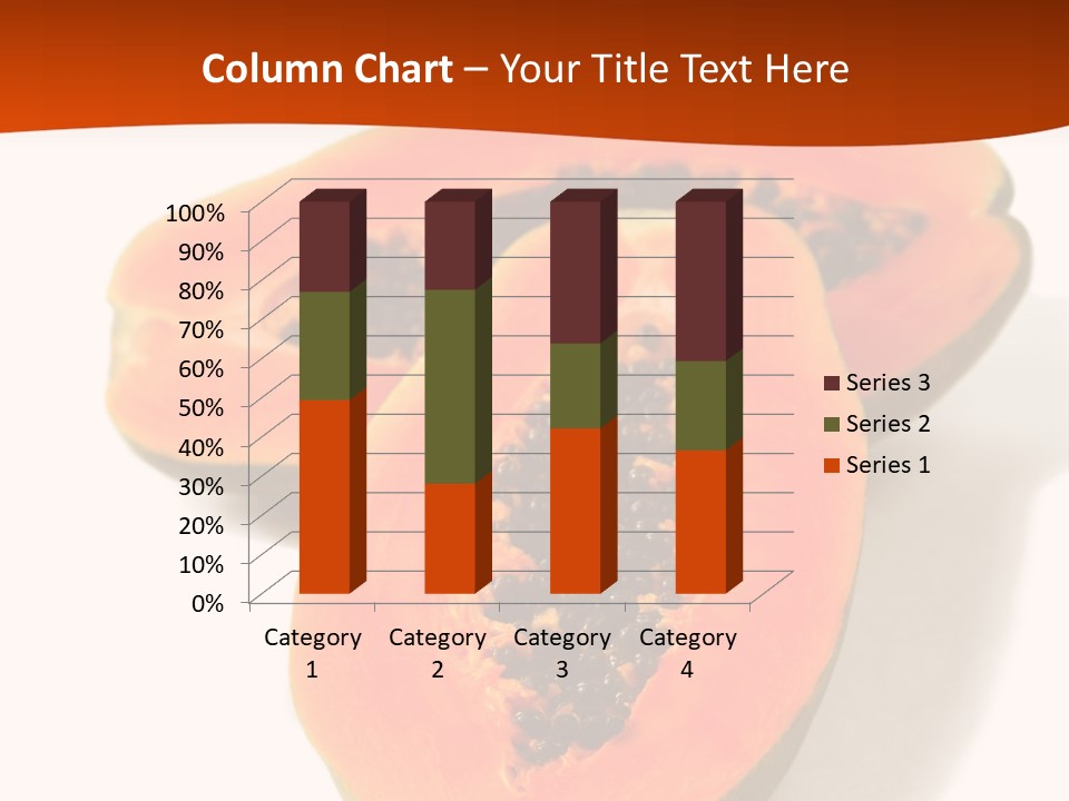 Tasty Freshness Dessert PowerPoint Template