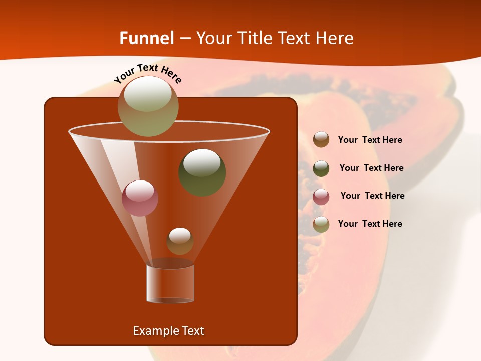 Tasty Freshness Dessert PowerPoint Template