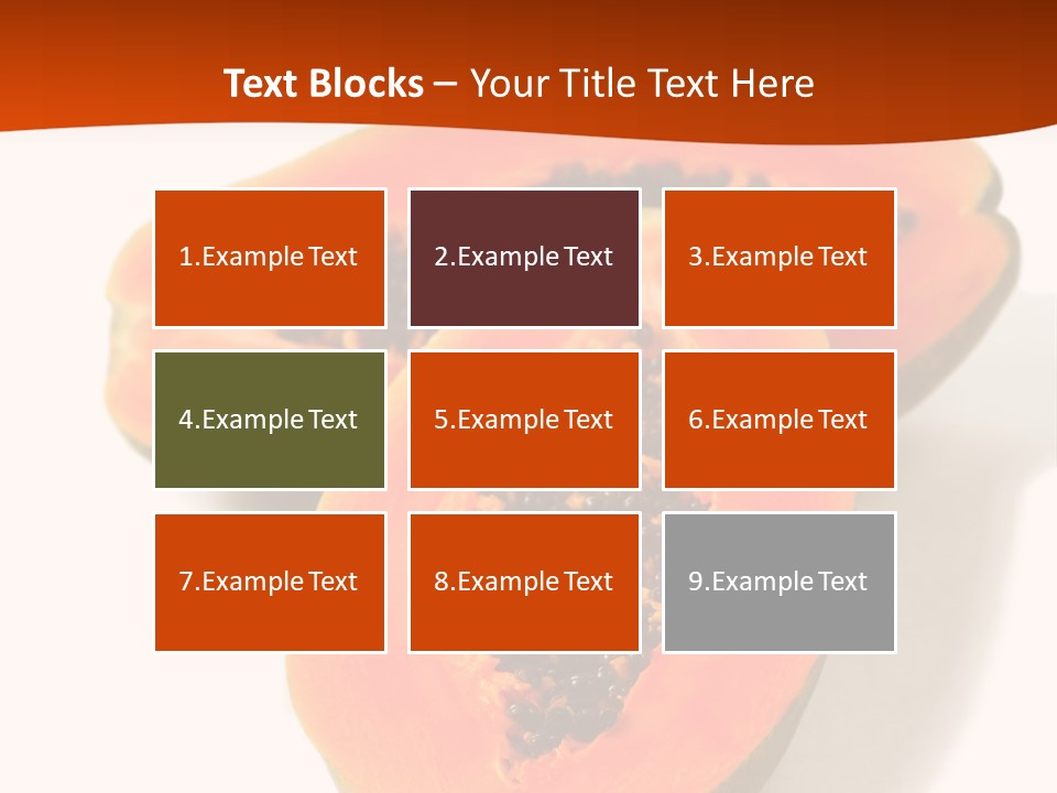 Tasty Freshness Dessert PowerPoint Template