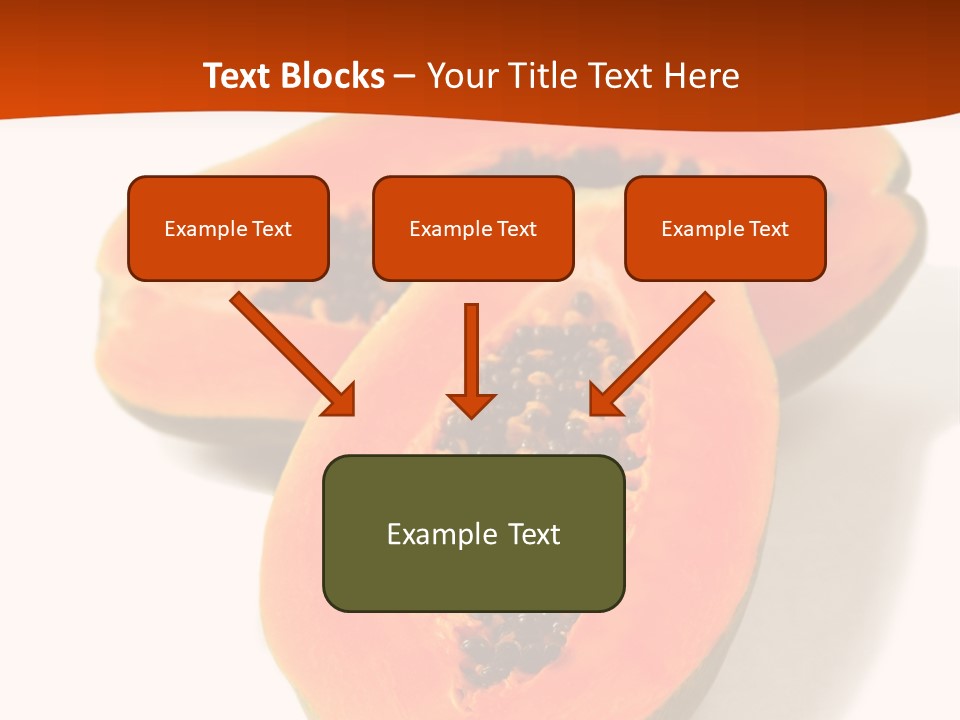 Tasty Freshness Dessert PowerPoint Template