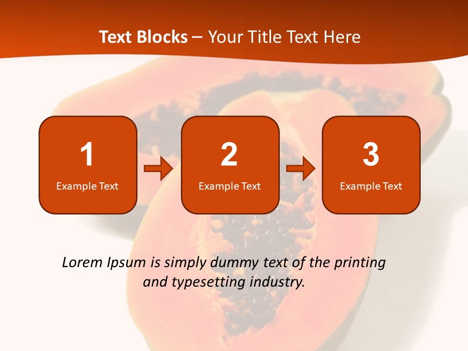 Tasty Freshness Dessert PowerPoint Template