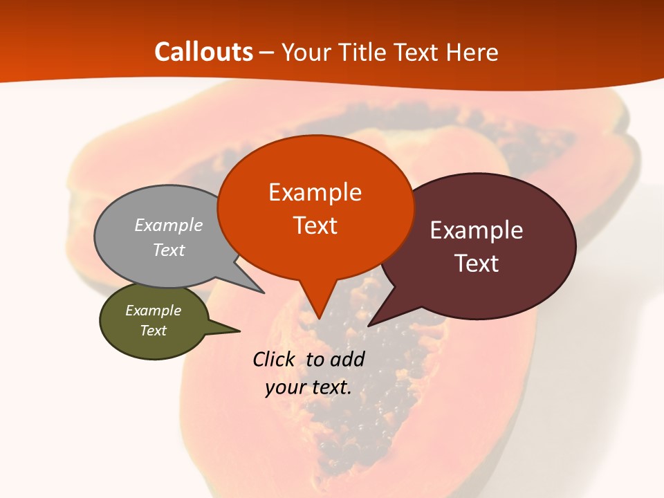 Tasty Freshness Dessert PowerPoint Template