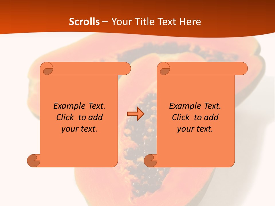 Tasty Freshness Dessert PowerPoint Template