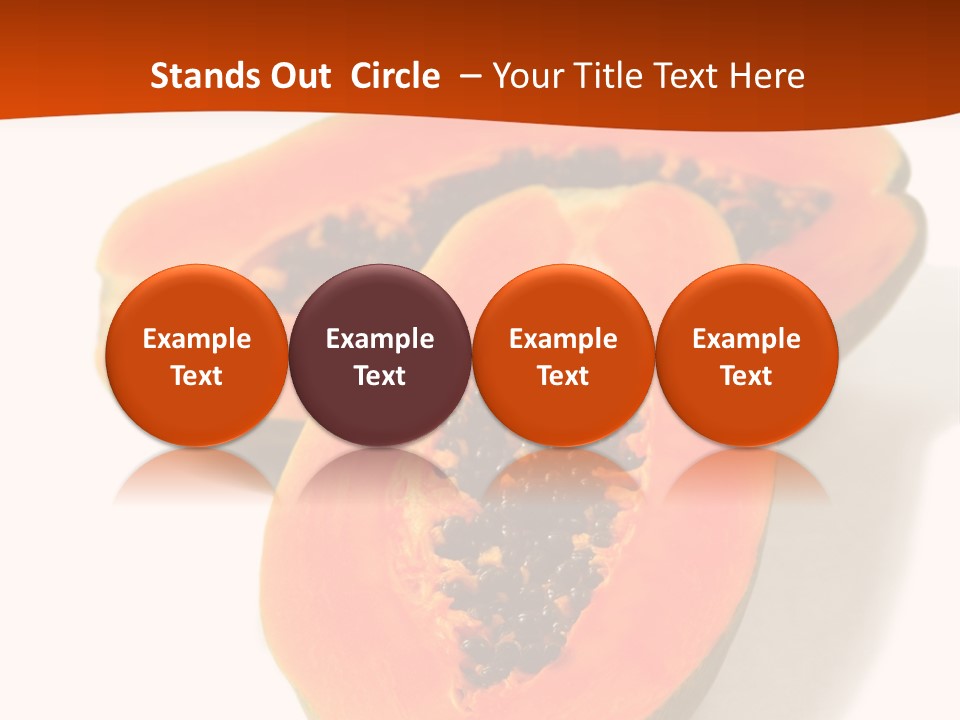 Tasty Freshness Dessert PowerPoint Template