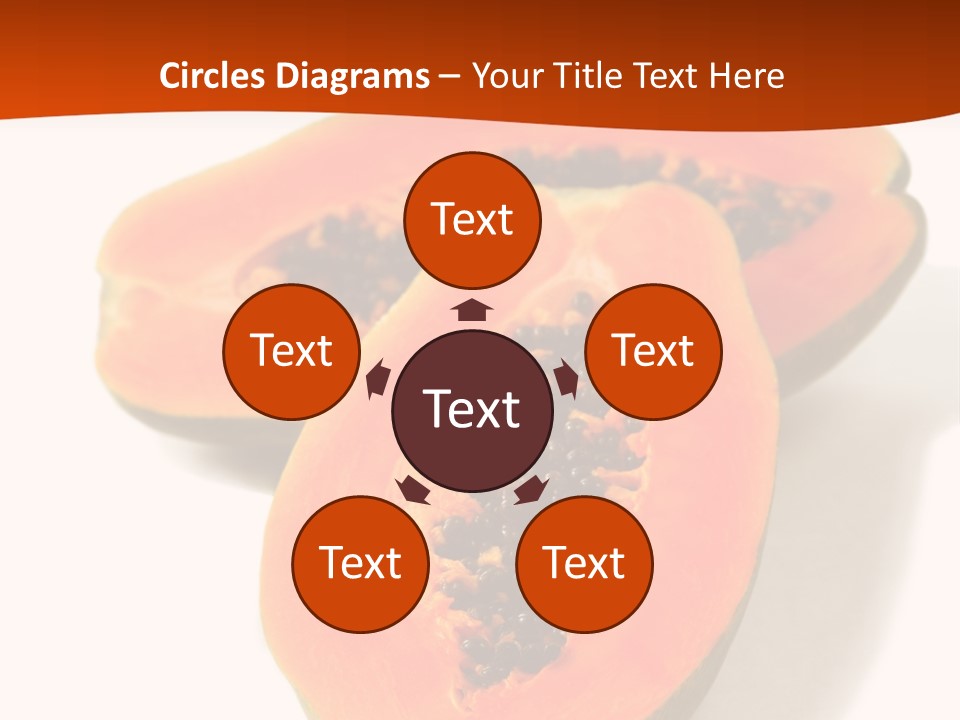 Tasty Freshness Dessert PowerPoint Template