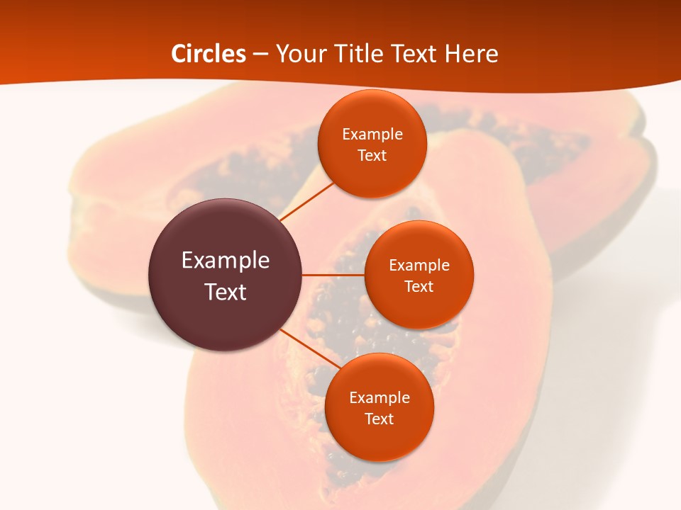 Tasty Freshness Dessert PowerPoint Template