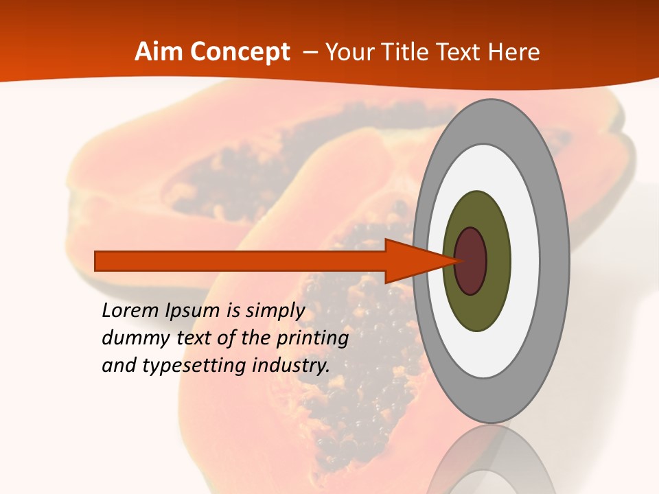 Tasty Freshness Dessert PowerPoint Template