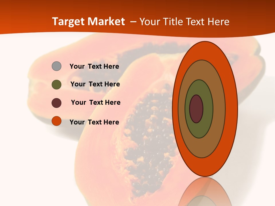 Tasty Freshness Dessert PowerPoint Template