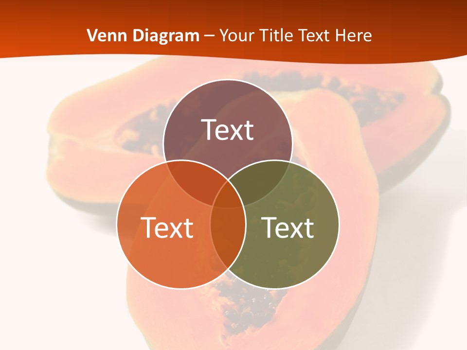 Tasty Freshness Dessert PowerPoint Template