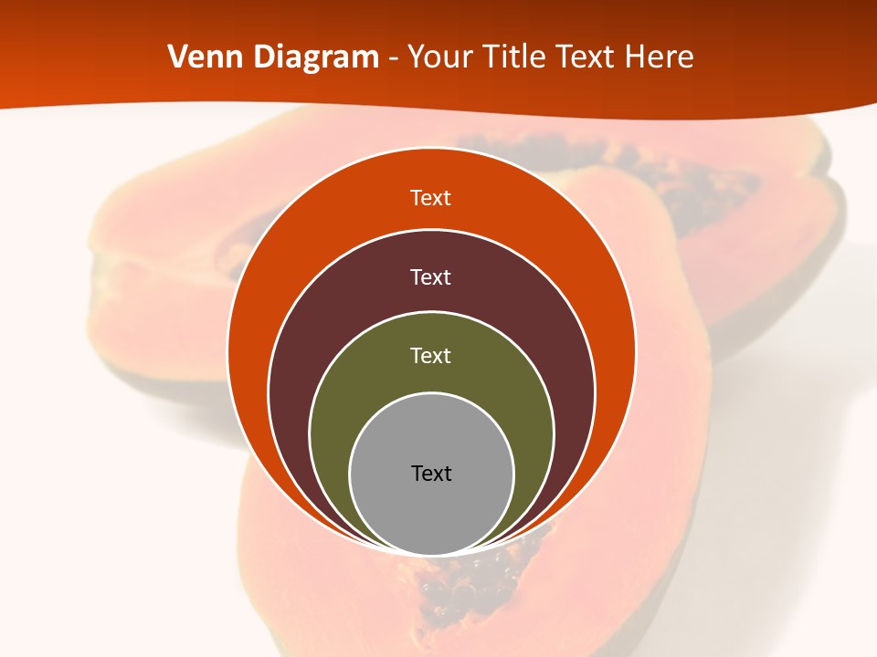 Tasty Freshness Dessert PowerPoint Template