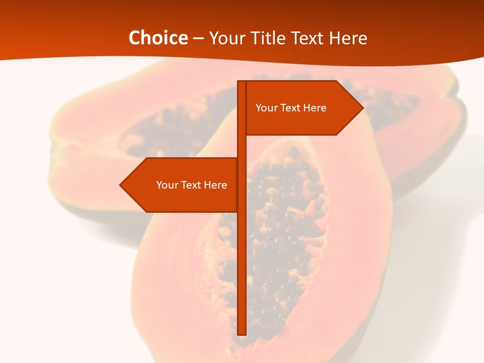 Tasty Freshness Dessert PowerPoint Template