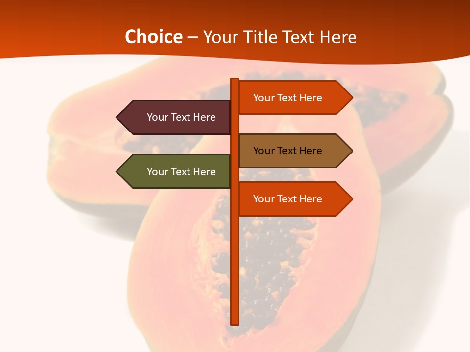 Tasty Freshness Dessert PowerPoint Template