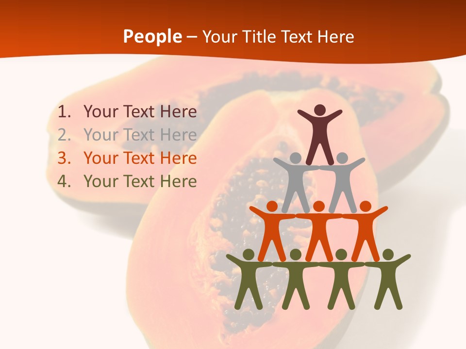 Tasty Freshness Dessert PowerPoint Template