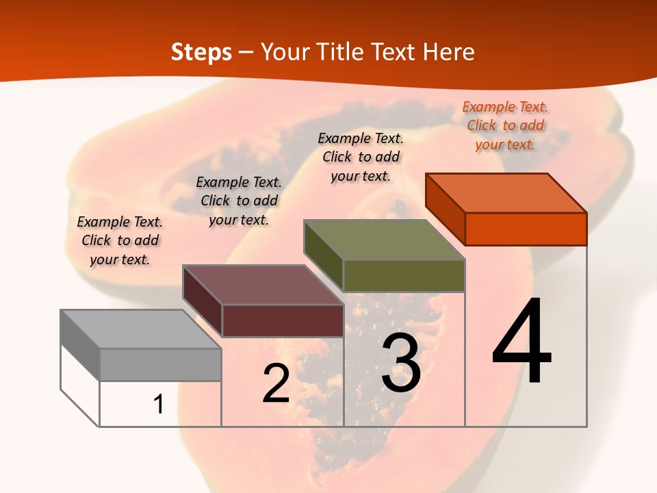 Tasty Freshness Dessert PowerPoint Template