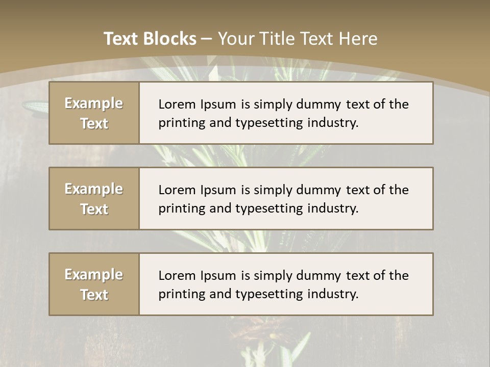 Stock Ingot Symbol PowerPoint Template