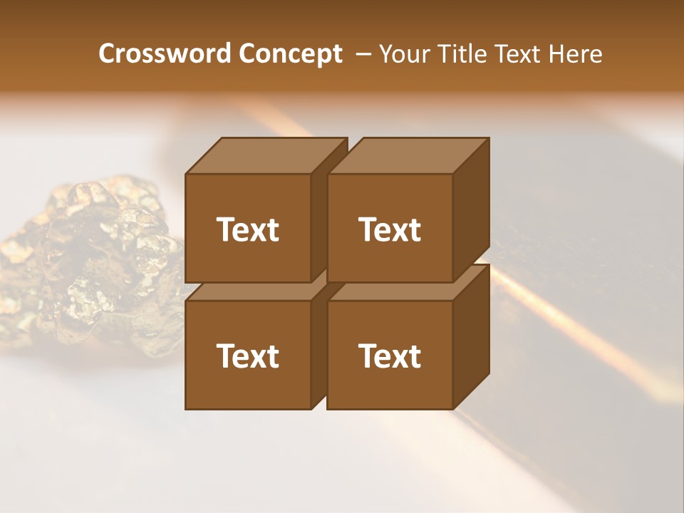 Stock Ingot Symbol PowerPoint Template