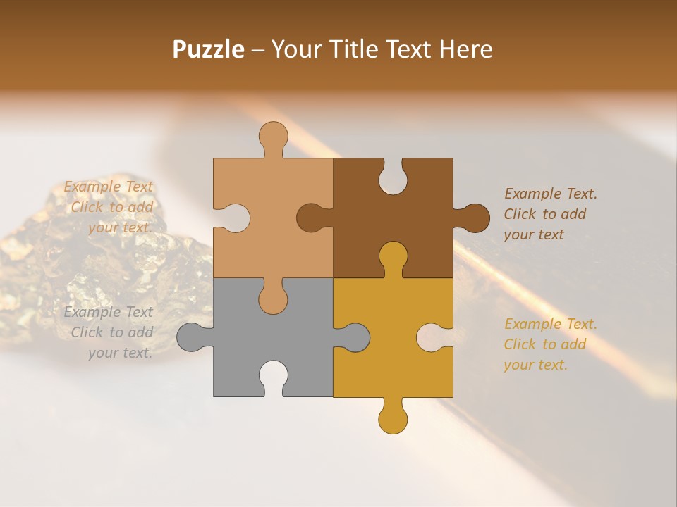 Stock Ingot Symbol PowerPoint Template