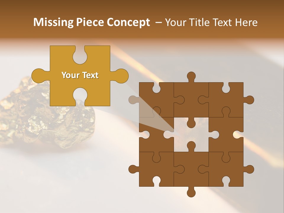 Stock Ingot Symbol PowerPoint Template