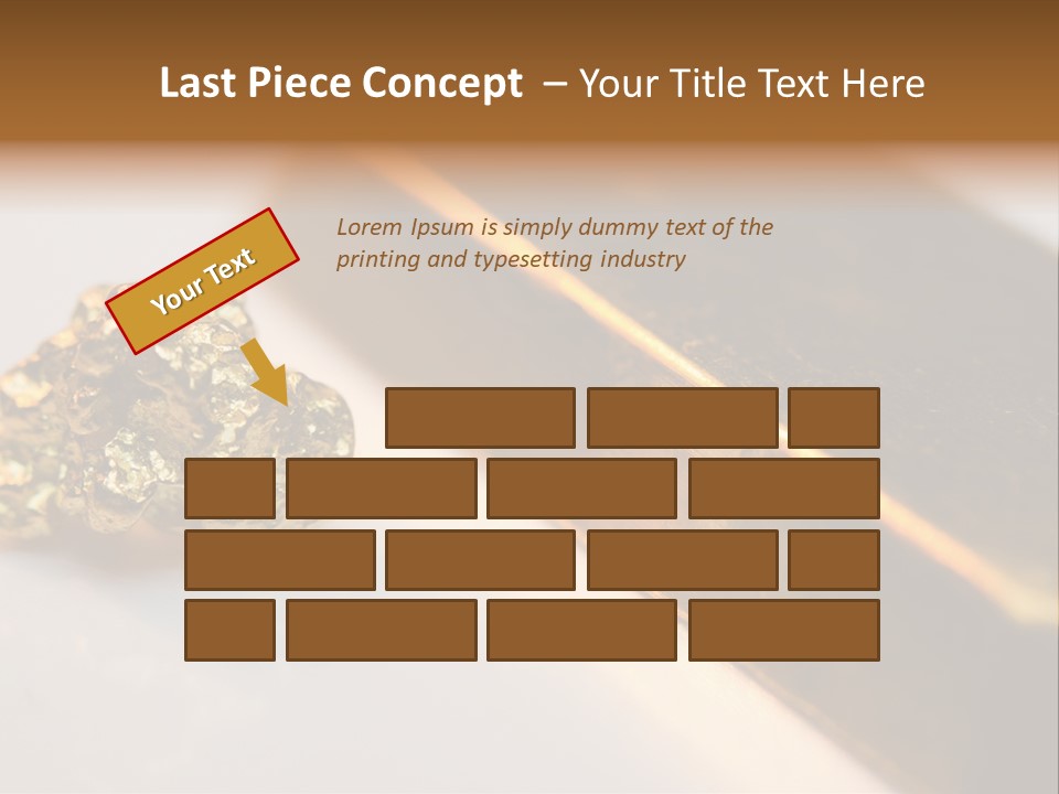 Stock Ingot Symbol PowerPoint Template