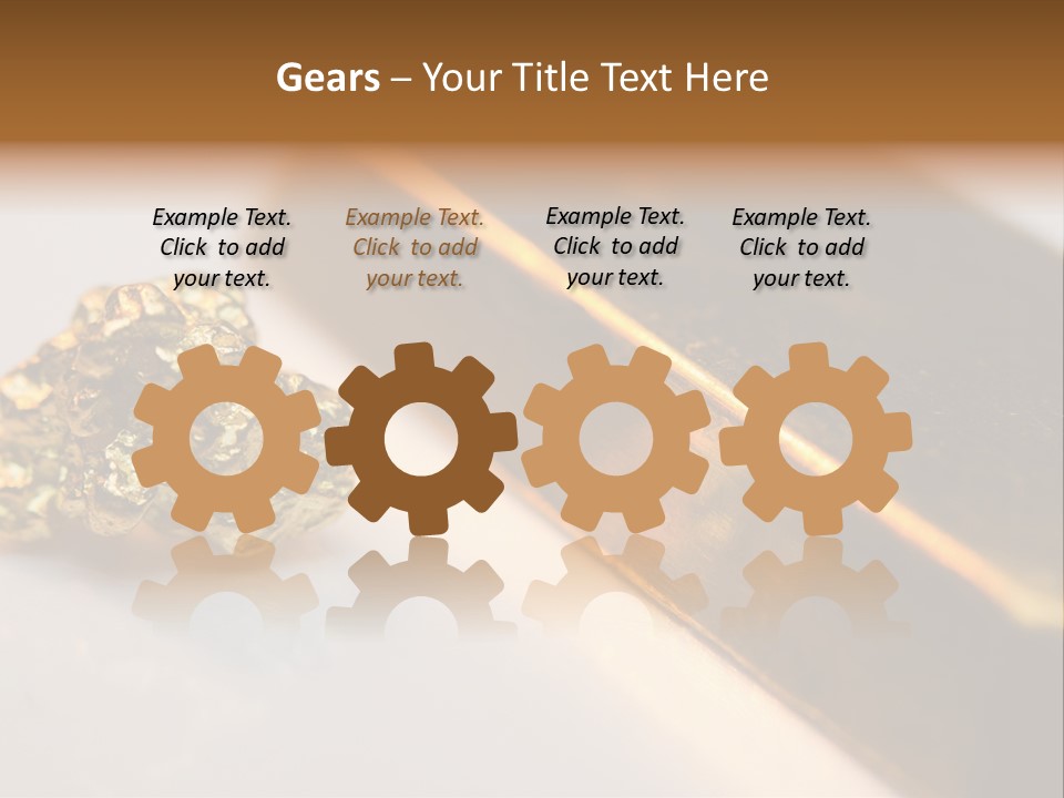 Stock Ingot Symbol PowerPoint Template