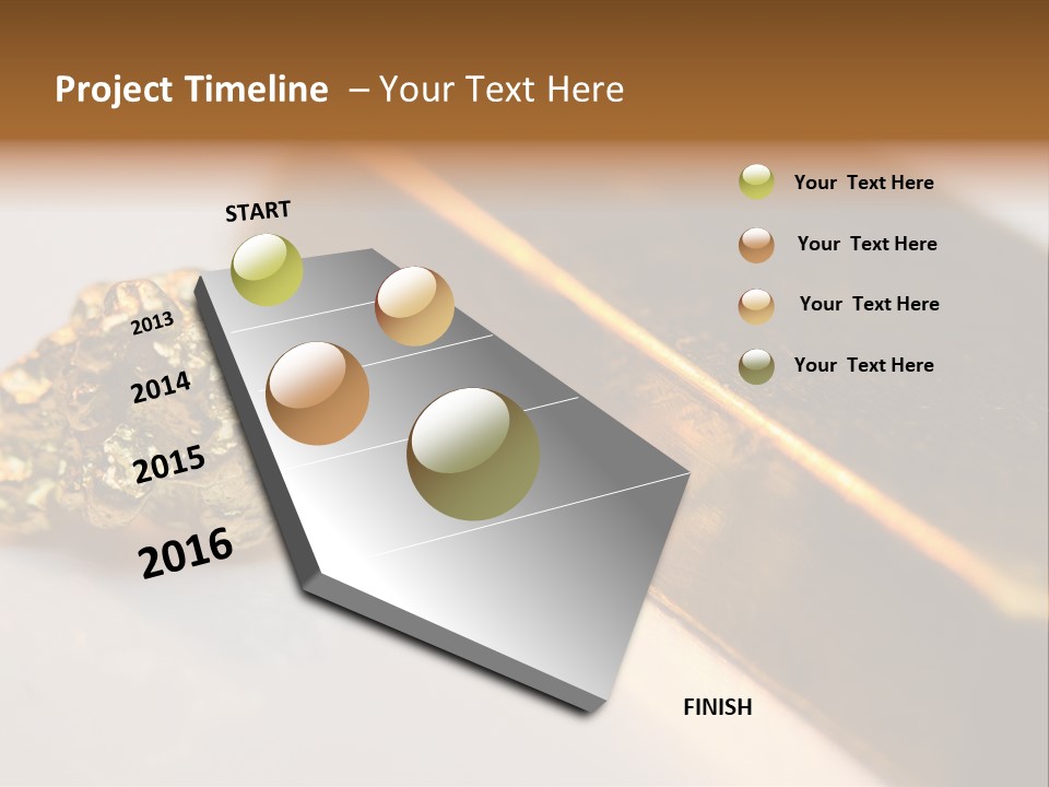 Stock Ingot Symbol PowerPoint Template