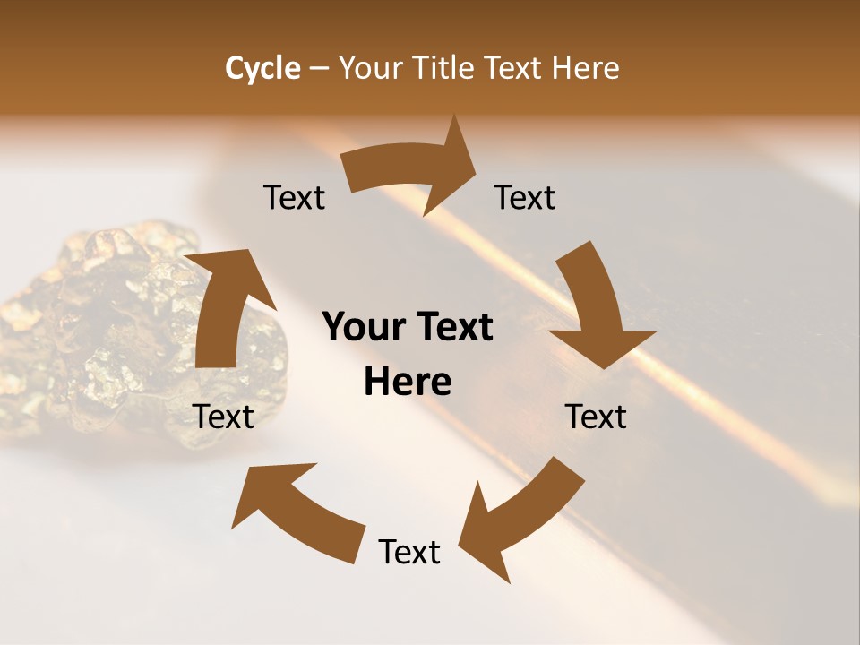 Stock Ingot Symbol PowerPoint Template