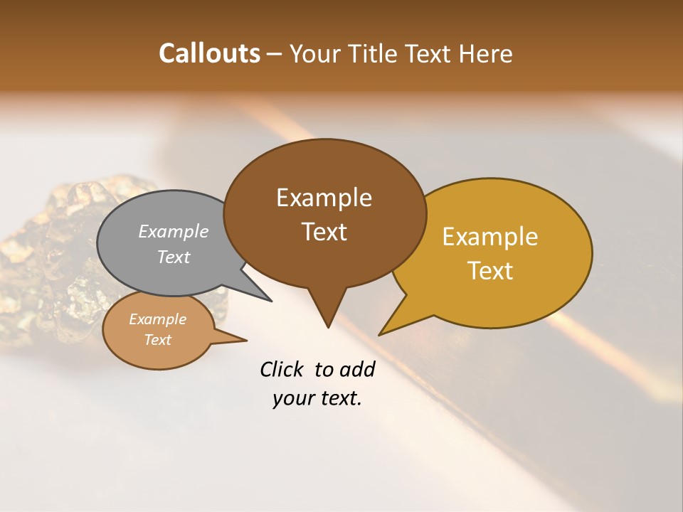 Stock Ingot Symbol PowerPoint Template