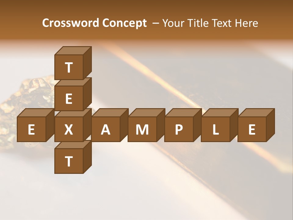 Stock Ingot Symbol PowerPoint Template