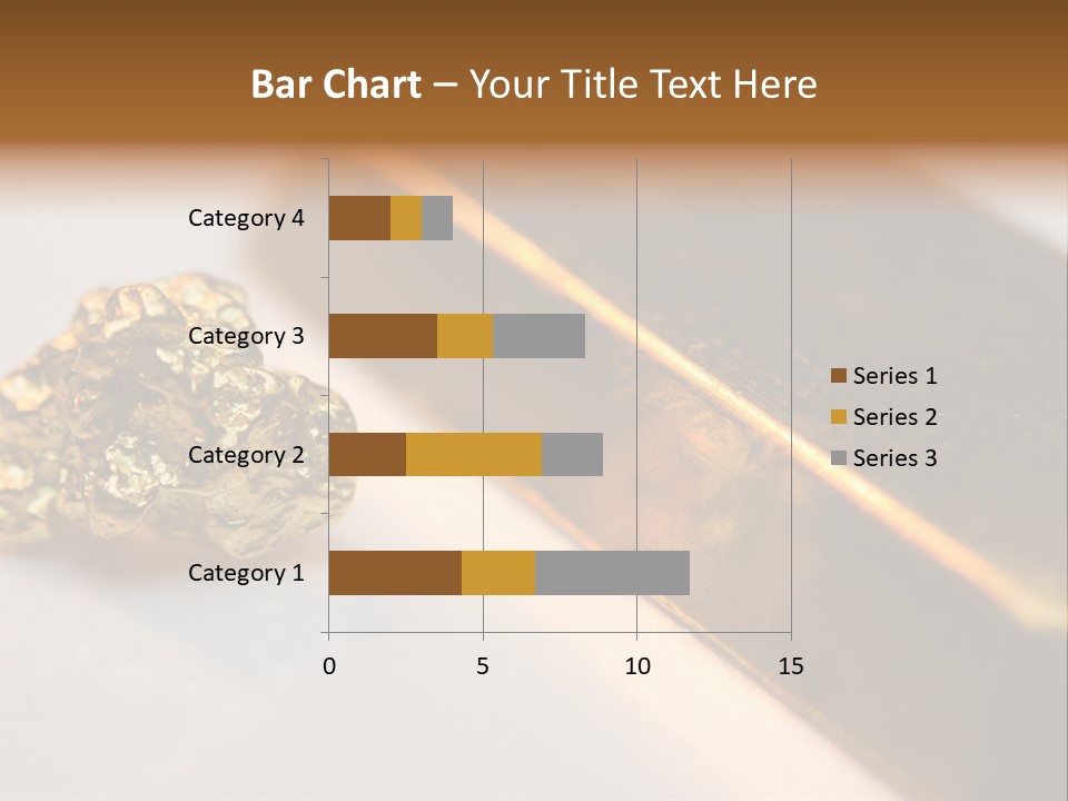 Stock Ingot Symbol PowerPoint Template