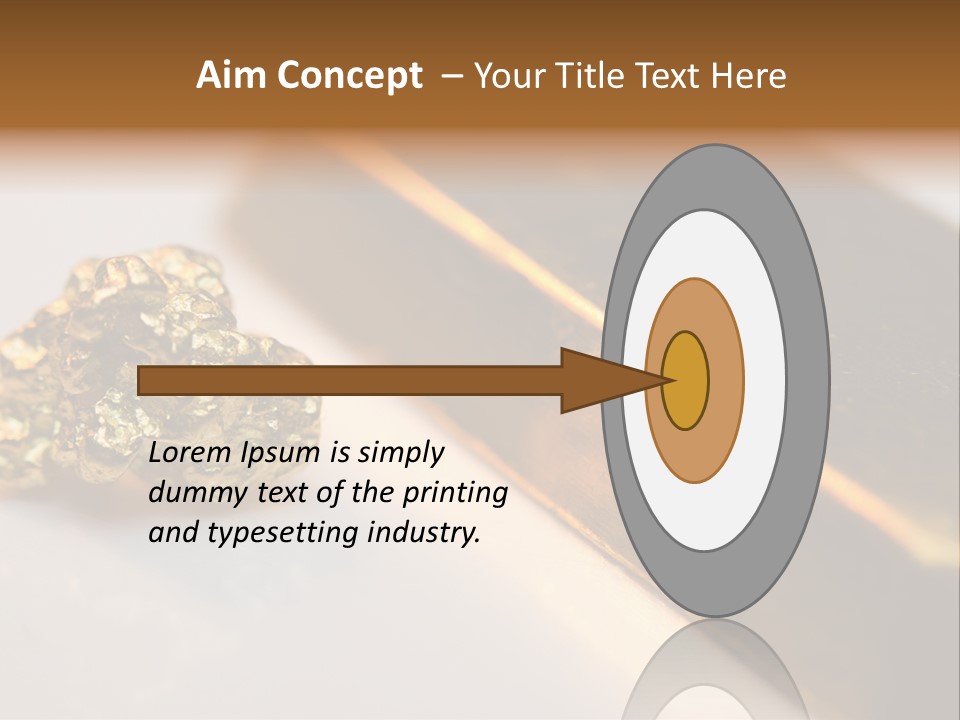 Stock Ingot Symbol PowerPoint Template